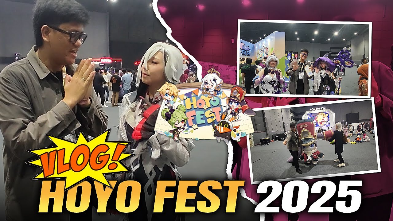 Hoyofest 2025 Absolute Cinema! | K-Vlog