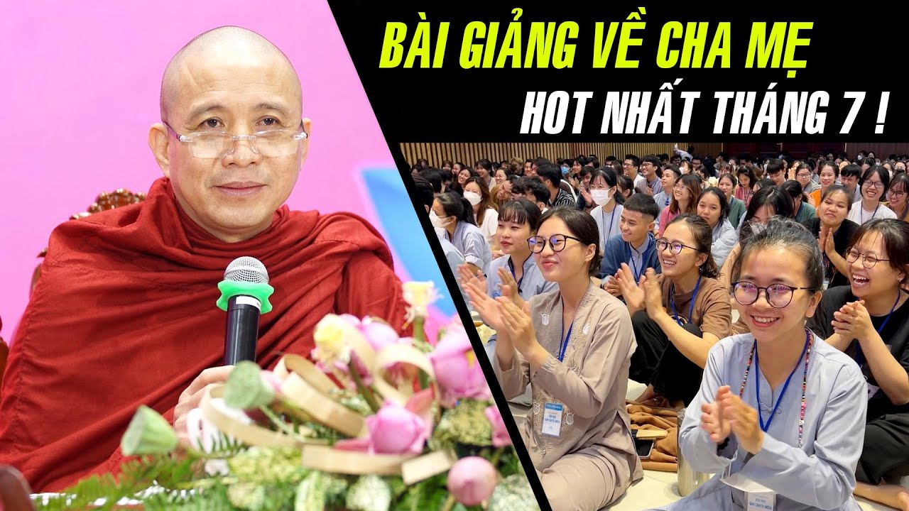 HOT ! Những câu thơ HAY về Cha Mẹ của Sư Chánh Định trong khóa Tu Sinh Viên tại Chùa Hoằng Pháp.