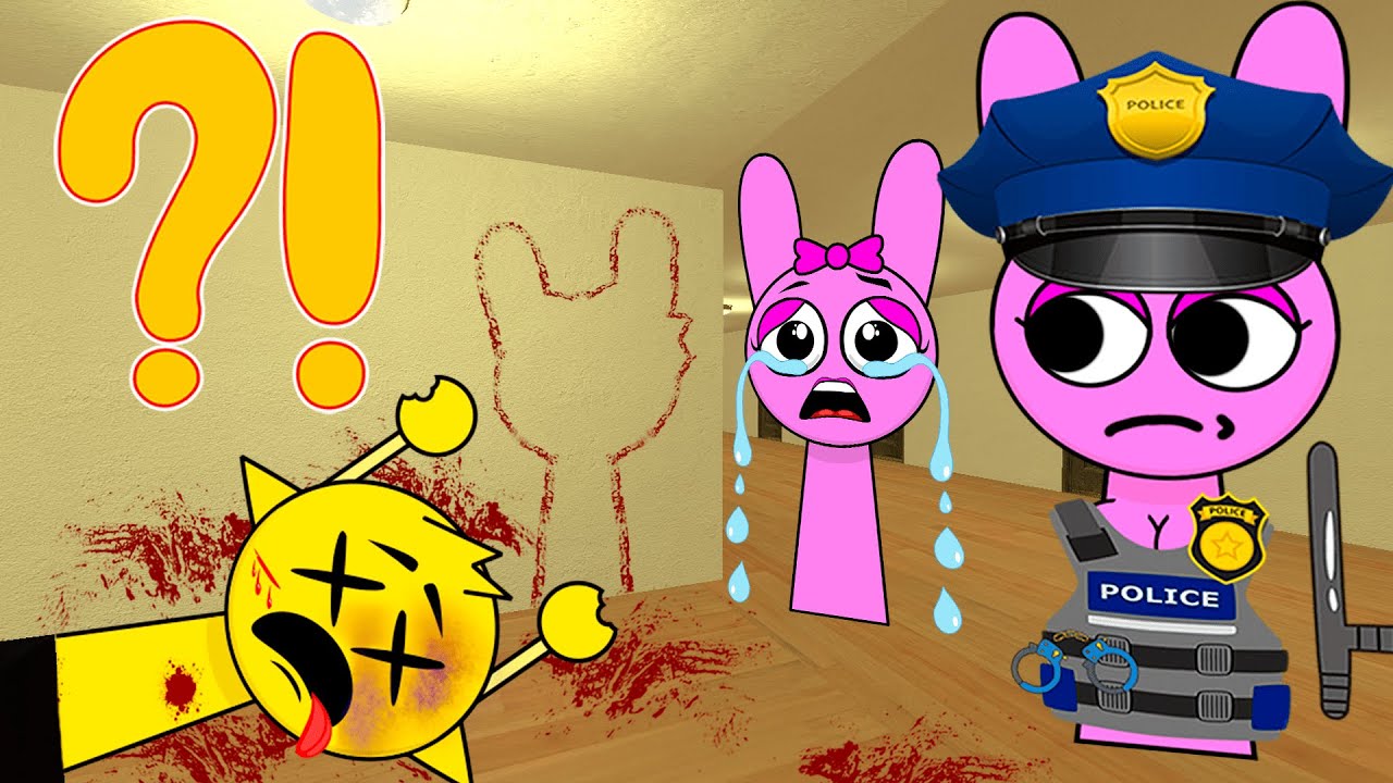 What Happened Whith Sprunki Simon ? Police Pinki wants me to Find Out the Truth | Garry's Mod