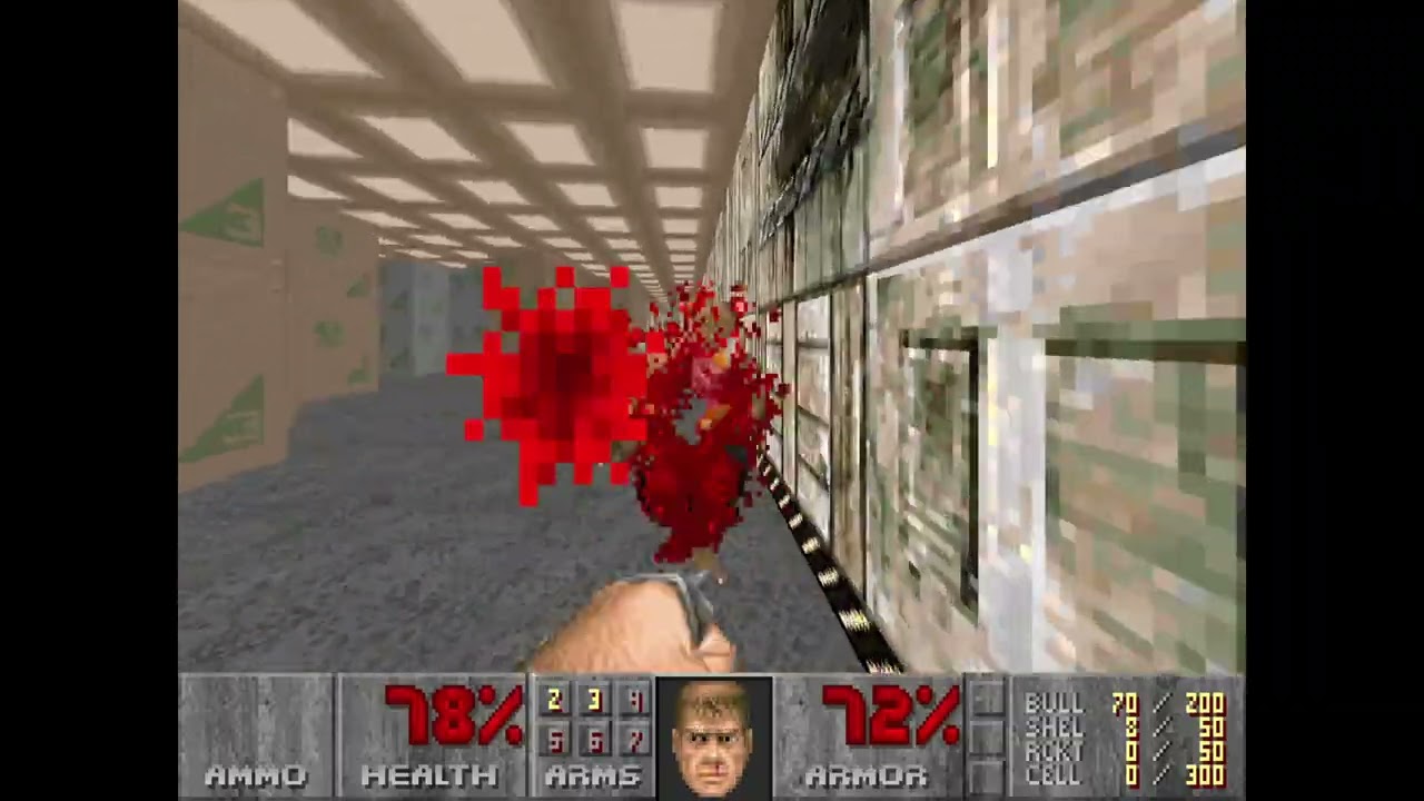 DOOM UV E2M2 Pistol Start