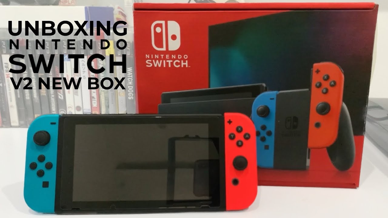 Unboxing Nintendo Switch V2 Baru di Tahun 2023 (Indonesia)