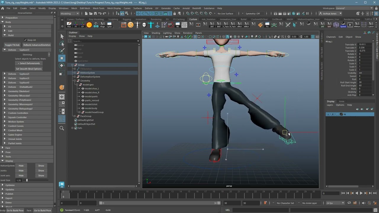 Copying Skin Weights in Maya