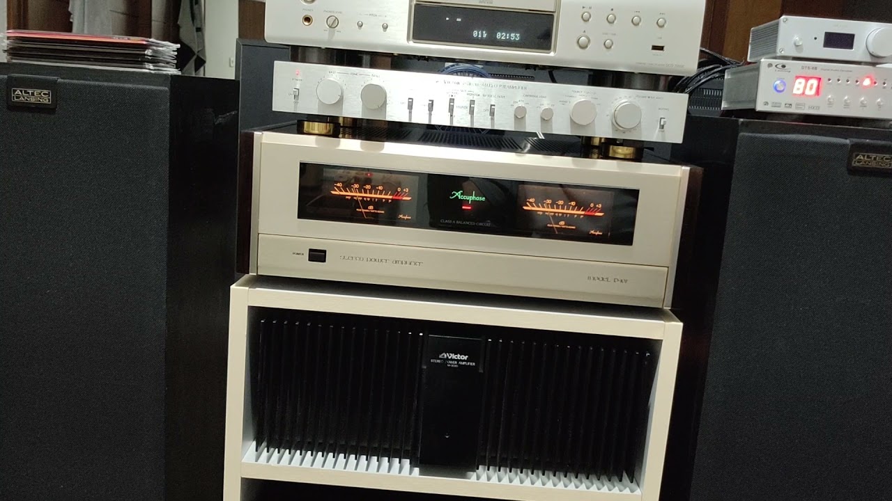 Accuphase p-102 蔡琴 月光小夜曲(蛙鳴聲)