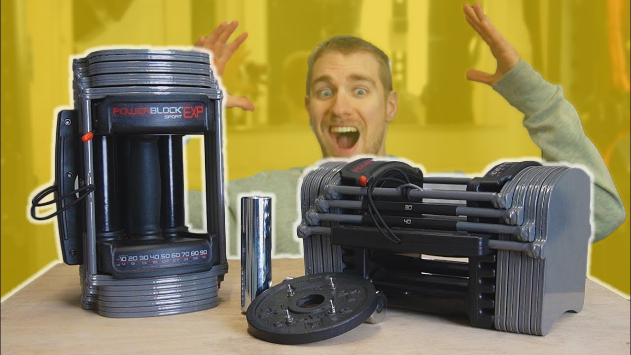 Power Block Sport EXP - The BEST Adjustable Dumbbell - Full review