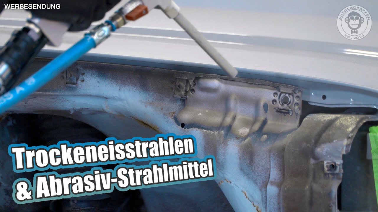 Trockeneis strahlen zum Entlacken I das 190er Projekt geht weiter I Dry Ice Energy I AUTOLACKAFFEN