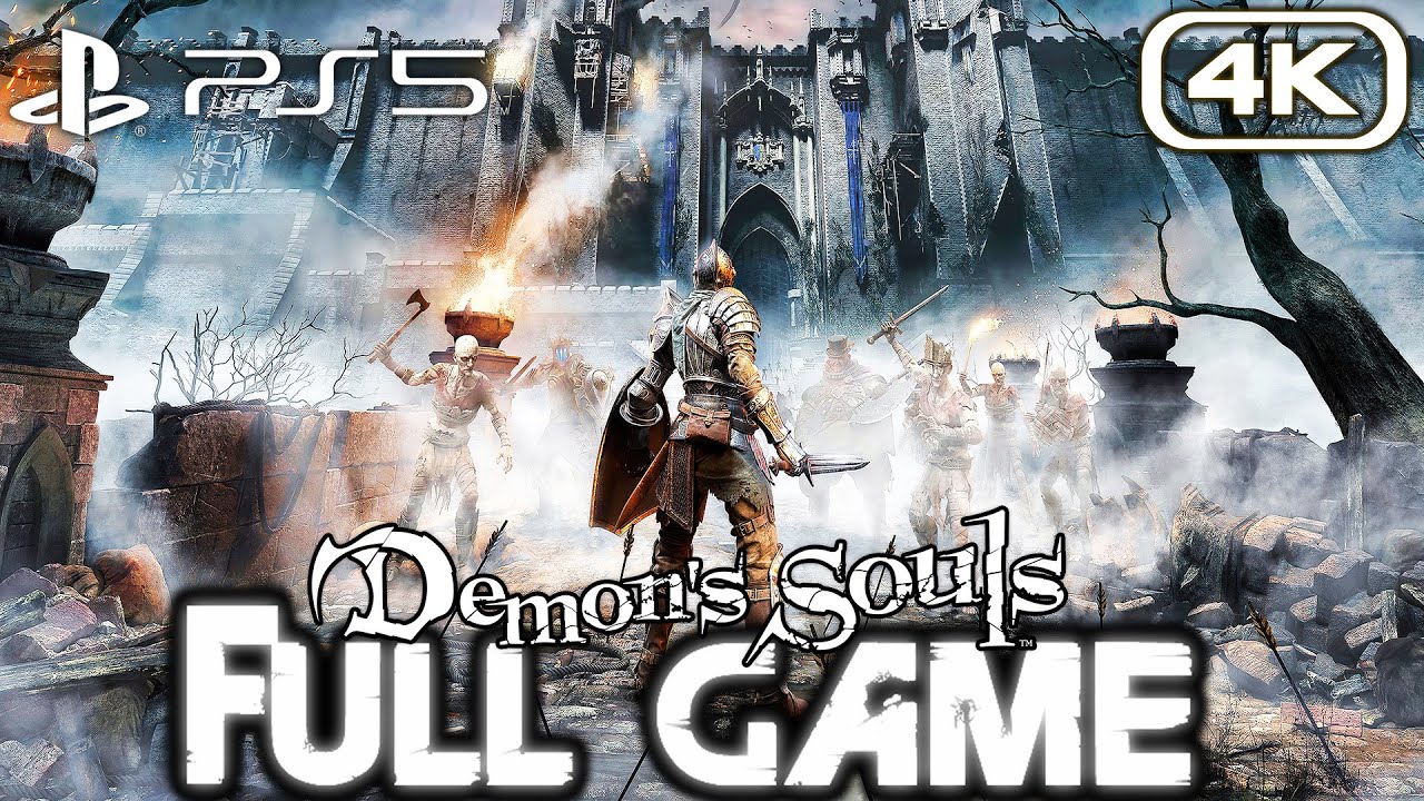 DEMON'S SOULS REMAKE PS5 Gameplay Walkthrough FULL GAME (4K 60FPS) No Commentary