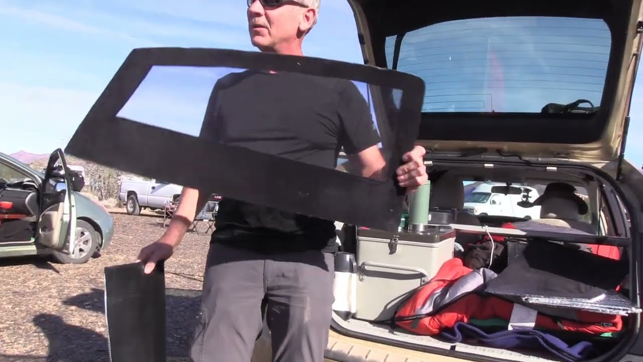 Tour of a Nomad Living Cheap in a Prius