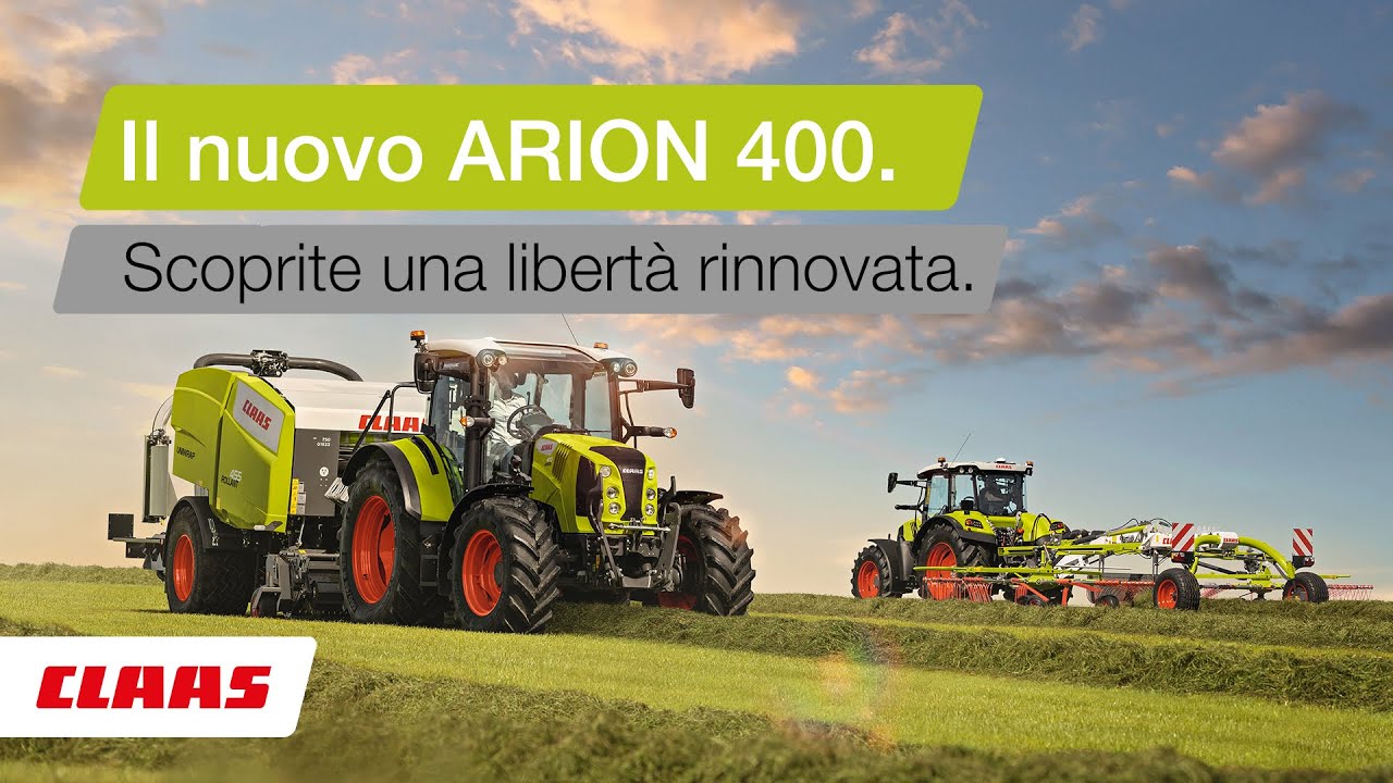 Il nuovo ARION 400. Scoprite una nuova libertà.
