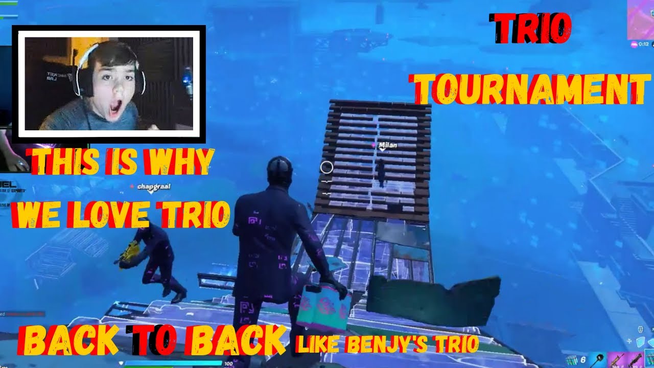Faze Mongraal WINS a Trio Tournament BACK To BACK after Benjyfishys Trio Insane Performance