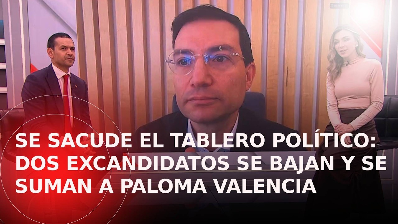 Se sacude el tablero: Palacios y Córdoba dejan la carrera presidencial y se unen a Paloma Valencia