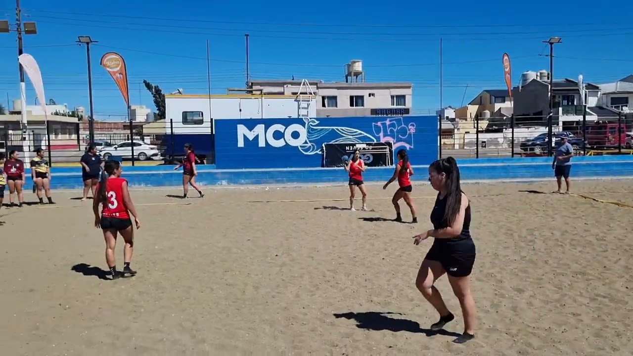 Beach handball mujeres Caleta Olivia 21/02/26