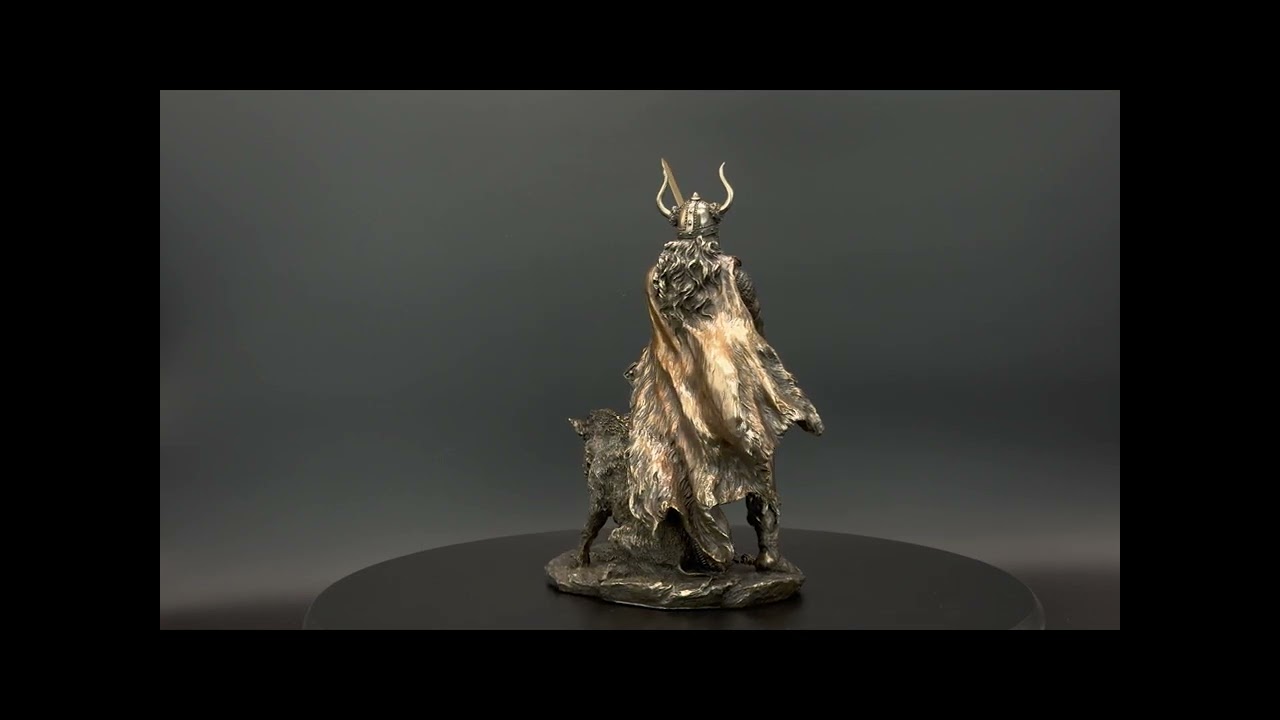 rzeźba statuetka figurka Nordycki BÓG pokoju FREJR VERONESE (WU75321A4)