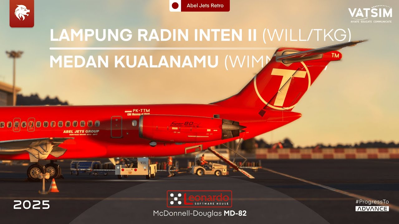 🔴 Microsoft Flight Simulator: JT8D Power - Lampung to Medan | VATSIM Livestream 🔴