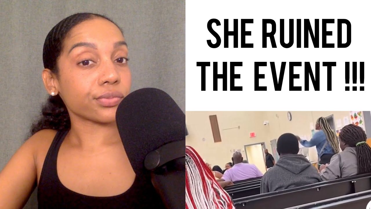 Woman Has MELTDOWN At School Award Ceremony !!!