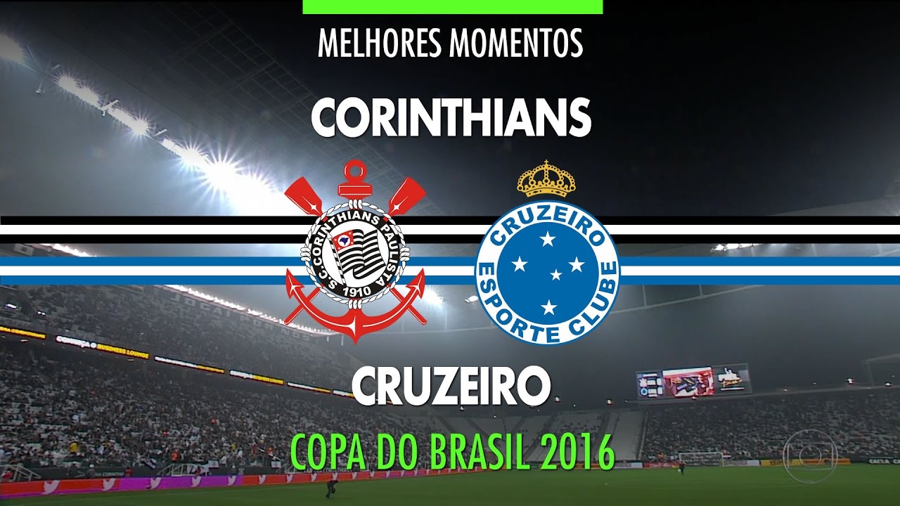 Melhores Momentos - Corinthians 2 x 1 Cruzeiro - Copa do Brasil - 28/09/2016