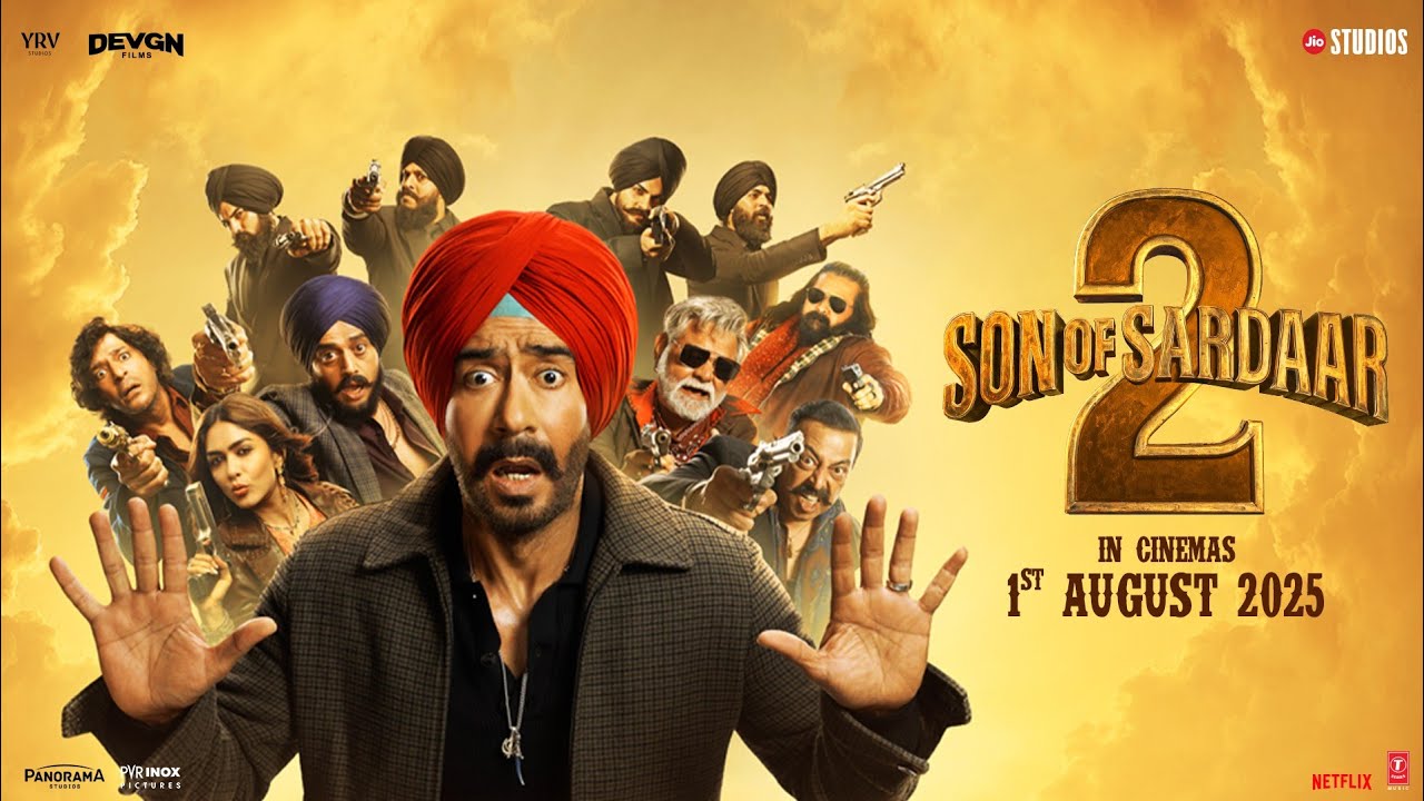 Son Of Sardaar 2 - OFFICIAL TRAILER | Ajay Devgn & Mrunal Thakur | Vijay Kumar Arora | 1st August