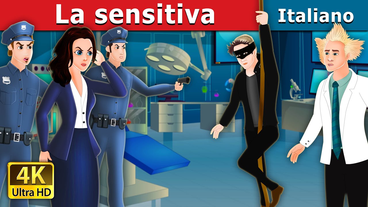 La sensitiva | The Mind Reader Story in Italian | @ItalianFairyTales