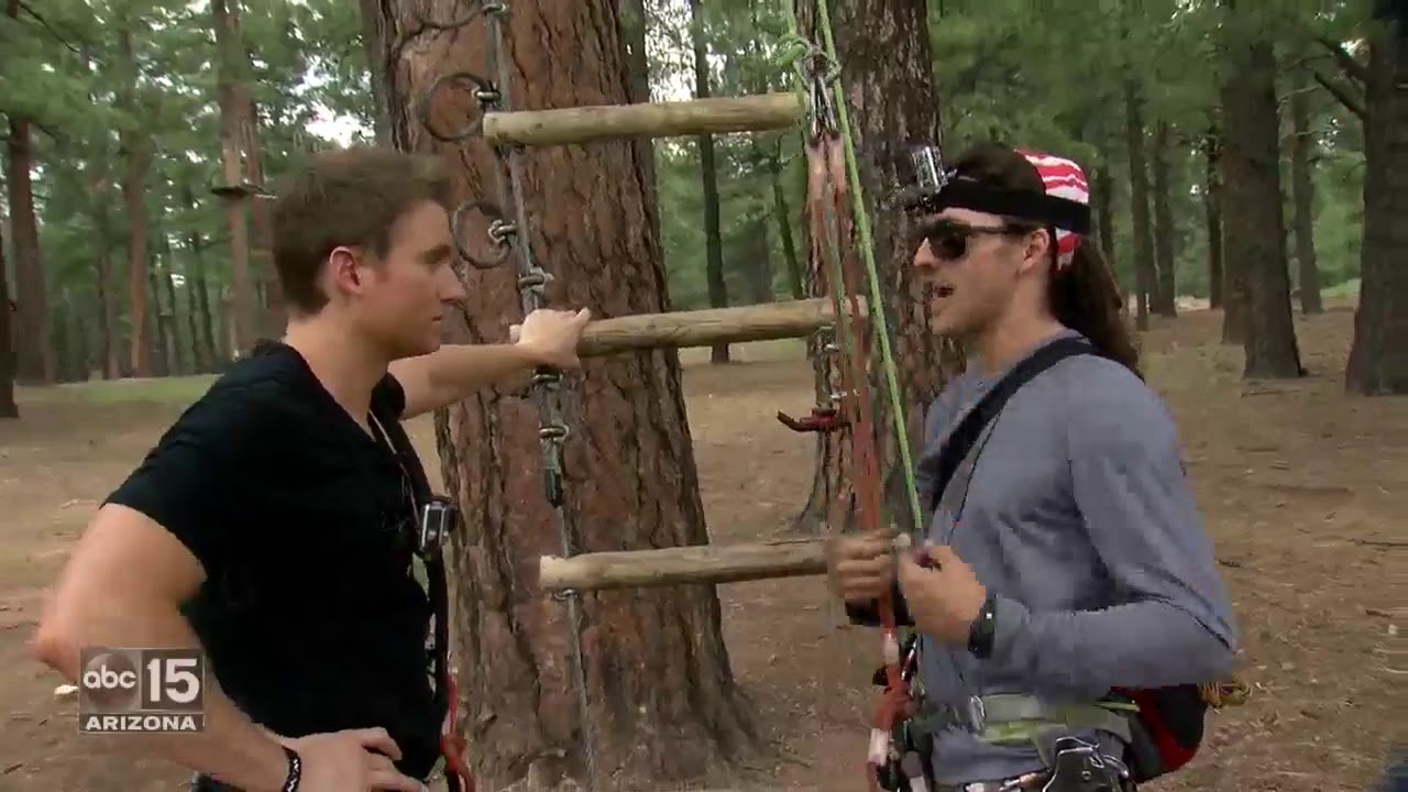 Adventure Arizona: Flagstaff Extreme adventure course - ABC15 Sports