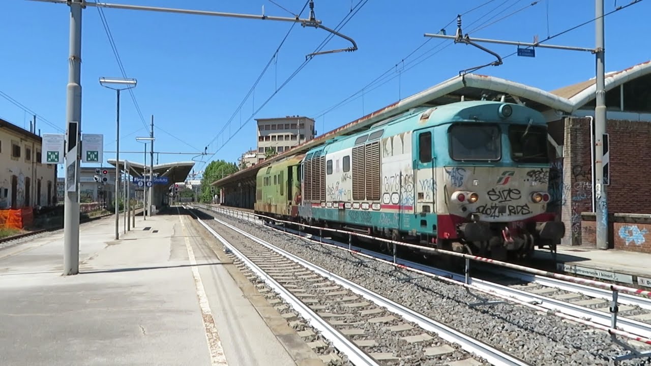 Treni ordinari e straordinari a Firenze Statuto | Luglio 2025 - D445 alla riscossa