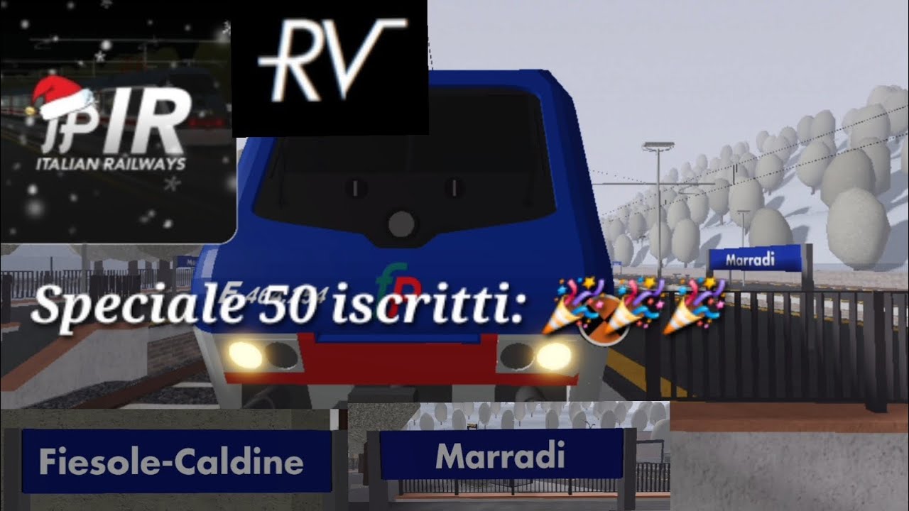 Speciale 50 iscritti:🎉🎉🎉🎉 .Tutta la mappa di IR in treno.