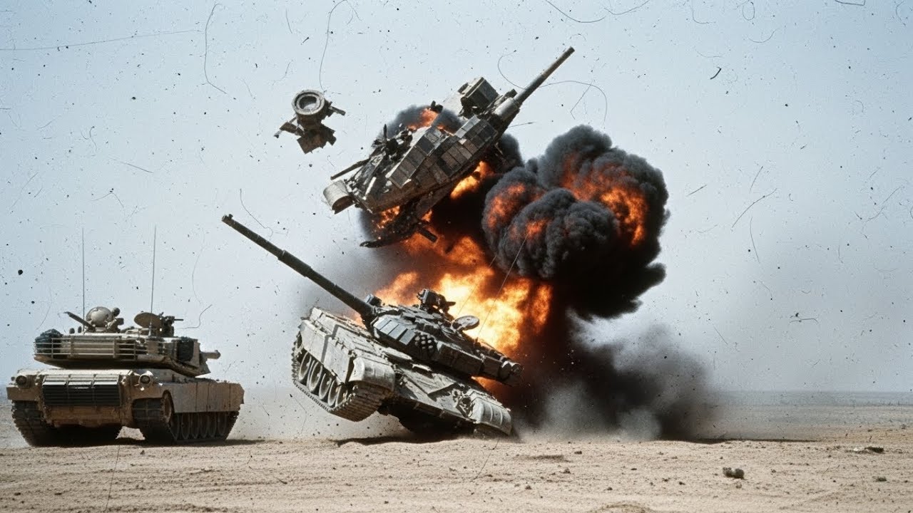 Iraqi Republican Guard Were STUNNED When 9 American Tanks Destroyed 28 T-72s in 23 Minutes