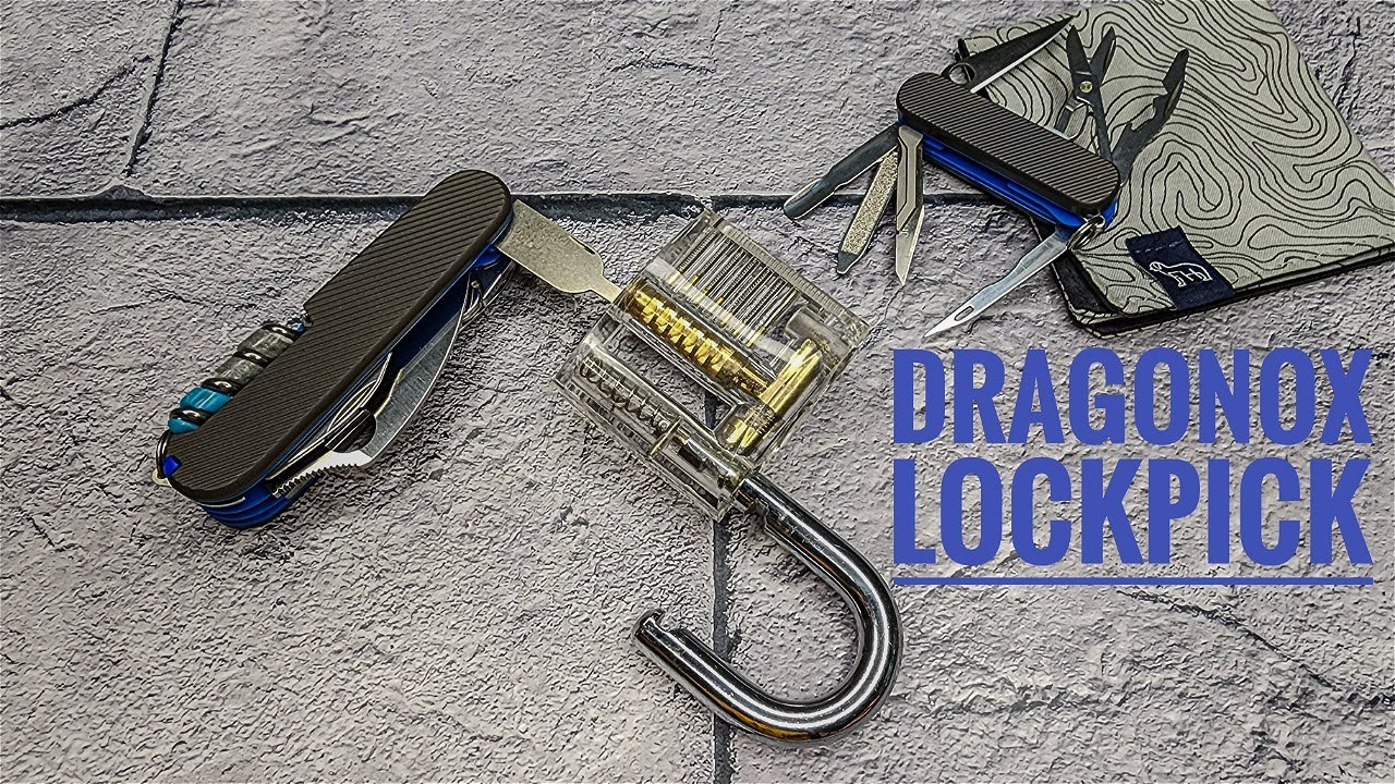 Custom Swiss Army Knife with a Lock Pick