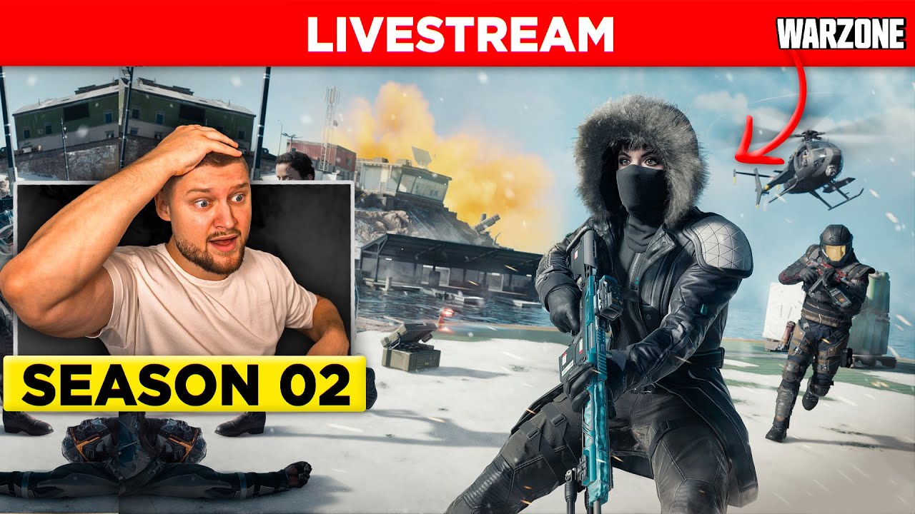 [🔴LIVE] 🟥 SEASON 2 UPDATE 🟥 Winter-Rebirth Island, WZ+MP Ranked, Neue Waffen & mehr 🟥