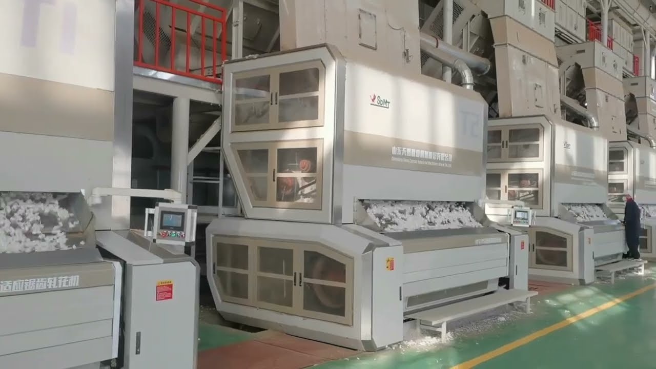 Swan-MY215 Ginning Machine*5 sets-Cotton Machinery
