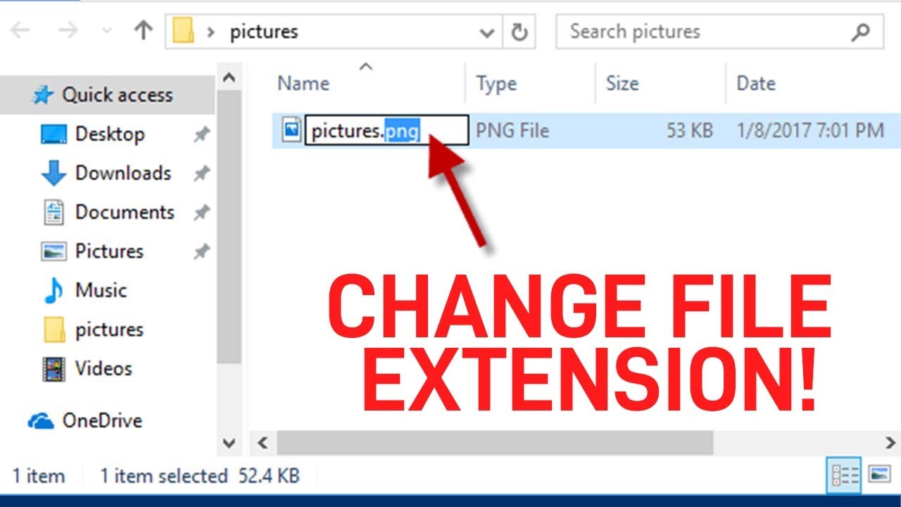 How to Change file Extension in PC/Laptop in windows 11