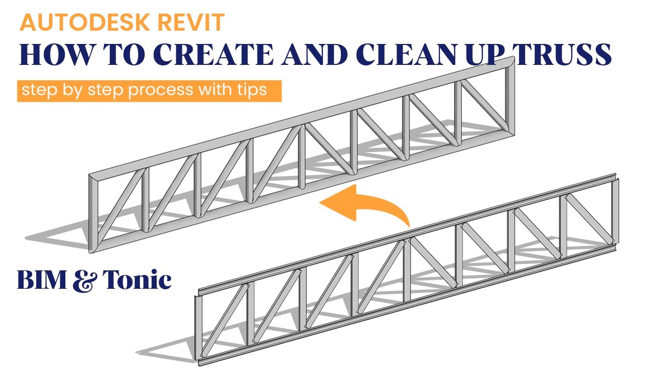 How to Create and Clean Up Truss in Revit