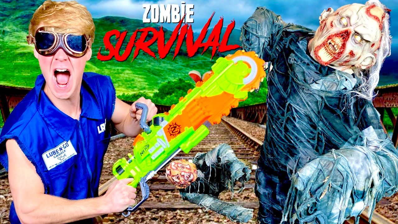 Surviving Call Of Duty Zombies In Real Life!
