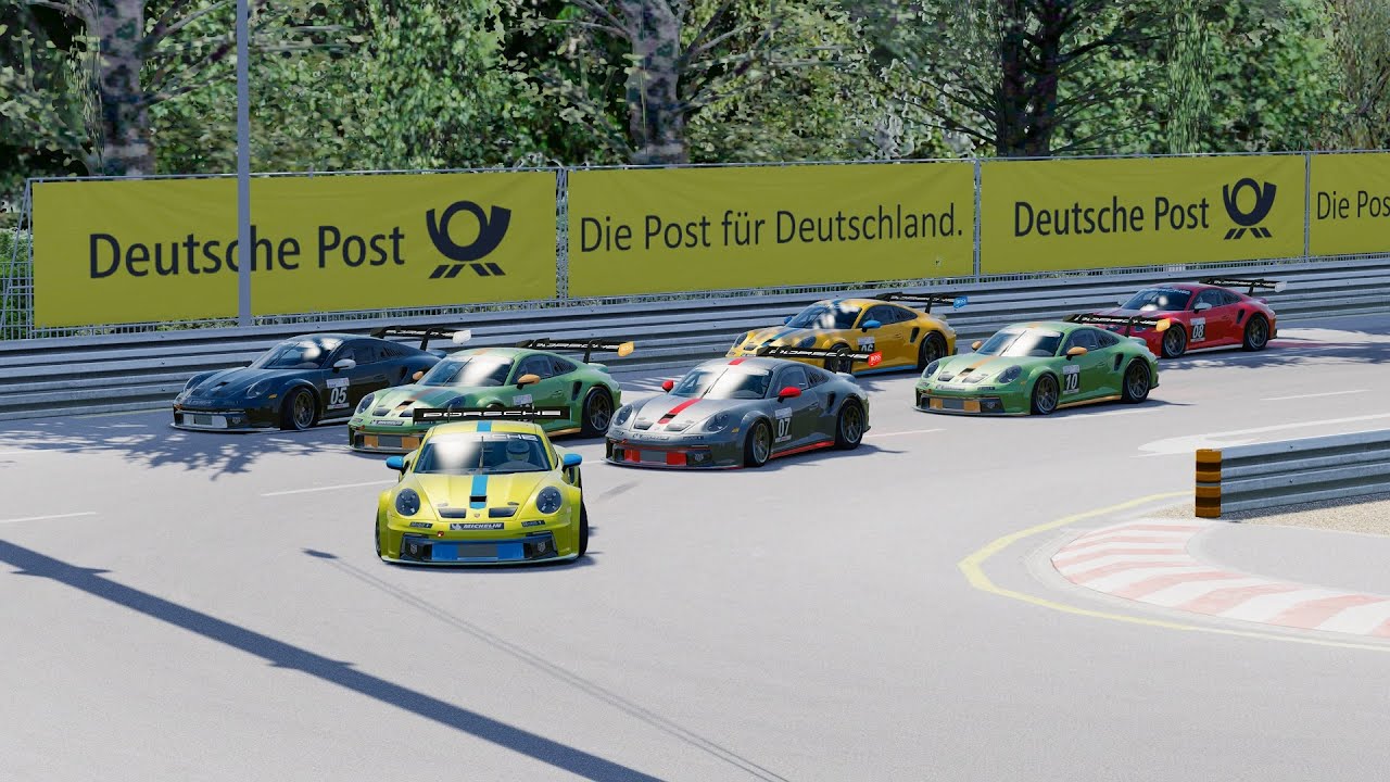 MY FOURTH PORSCHE RACE! 🏁 Carrera Cup at Norisring | Assetto Corsa Career Mode #4 #assettocorsa