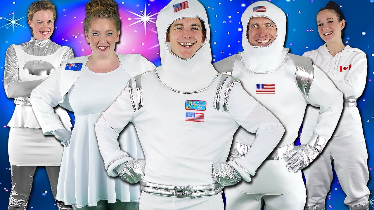 Astronauts! Children's Song - Kids Space Adventure | Bounce Patrol