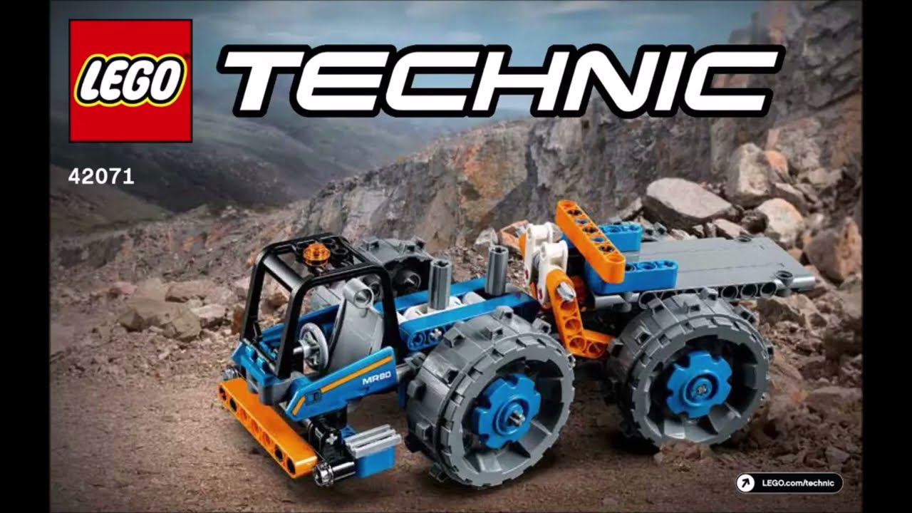 LEGO Instructions | Technic | 42071 | Dozer Compactor | Articulated Truck | Alternate Build