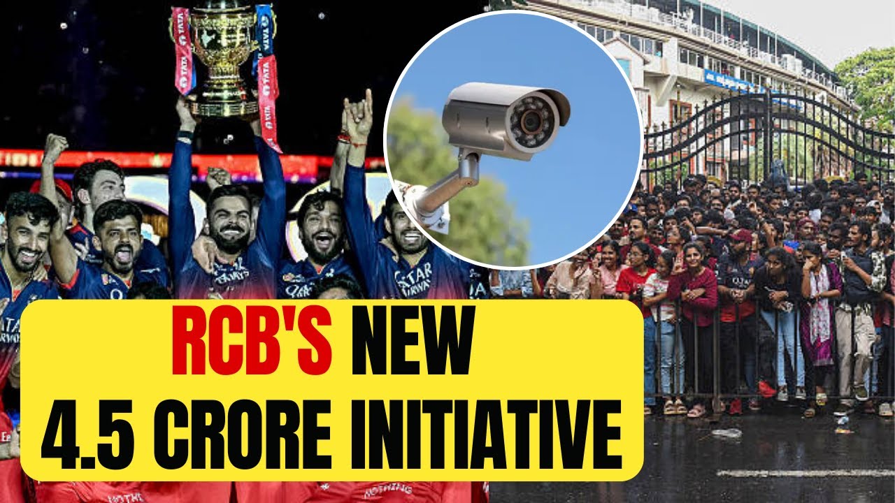 RCB's new initiative in managing crowds at M Chinnaswamy Stadium |Sports Today