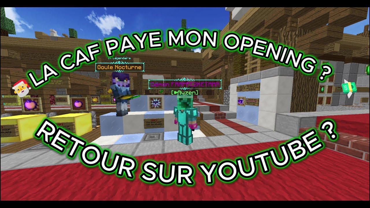 🎅🎅 LA CAF PAYE MON OPENING PACTIFY - RETOUR SUR YOUTUBE 💸💸