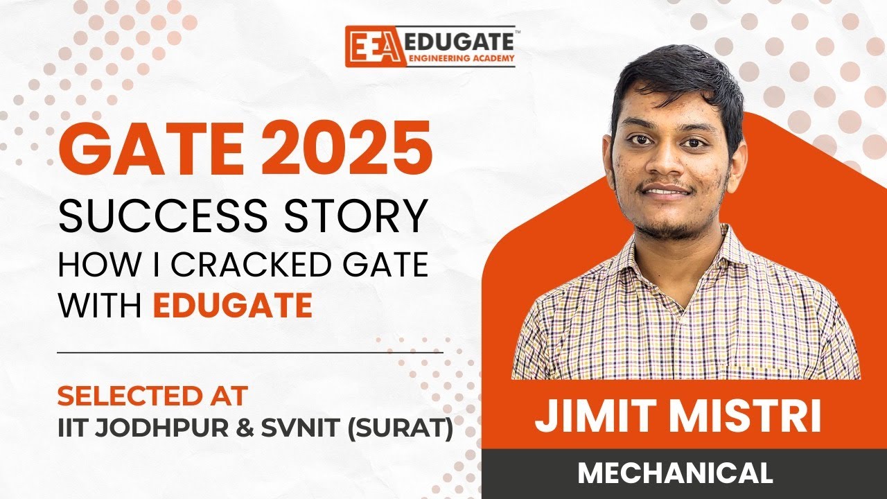 From Confusion to IIT: A Real GATE Journey of Jimit Mistry