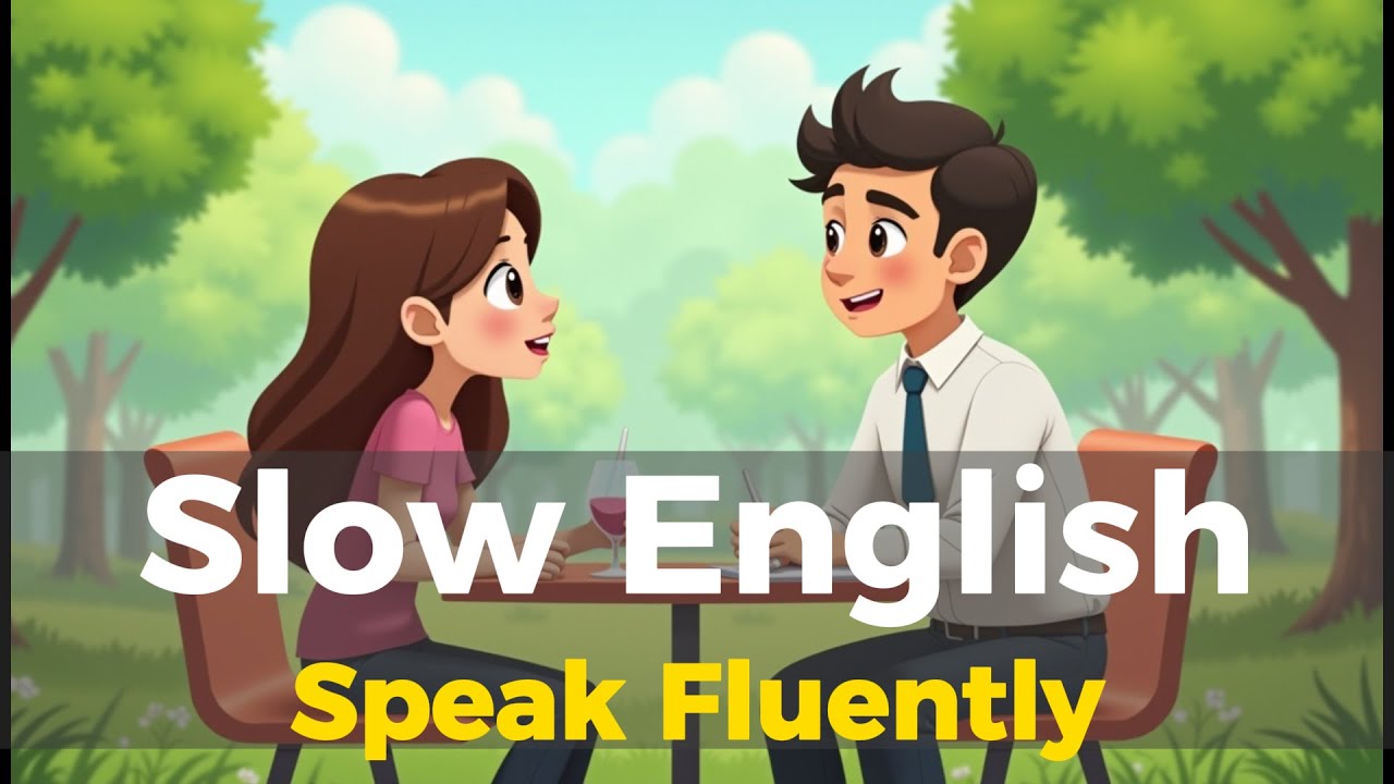 How to Speak English Fluently? - Slow and Easy Conversation English For Beginners