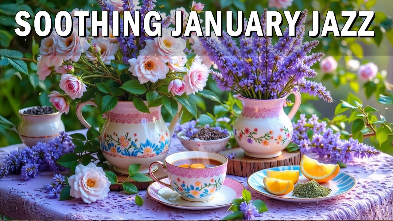 Soothing January Jazz ☕ Bossa Nova Instrumentals for a Serene Morning & Creative Energy.