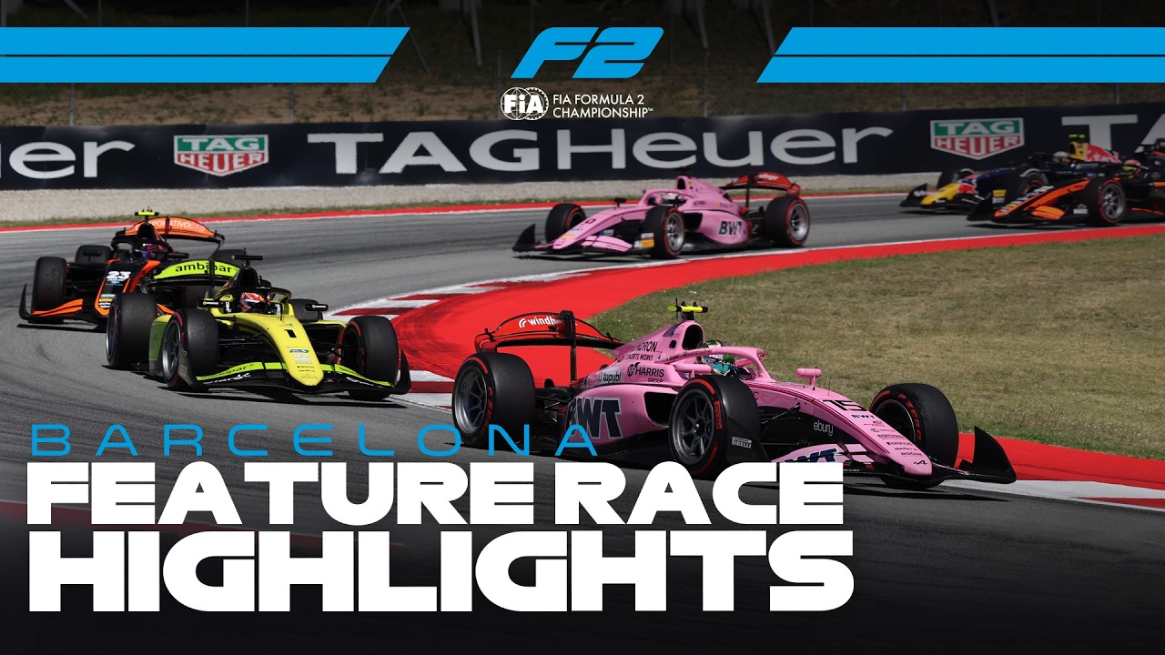F2 Feature Race Highlights | 2026 Barcelona Grand Prix