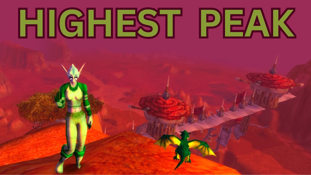 Top of Orgrimmar (Highest Route) - Classic WoW Exploration Tutorial