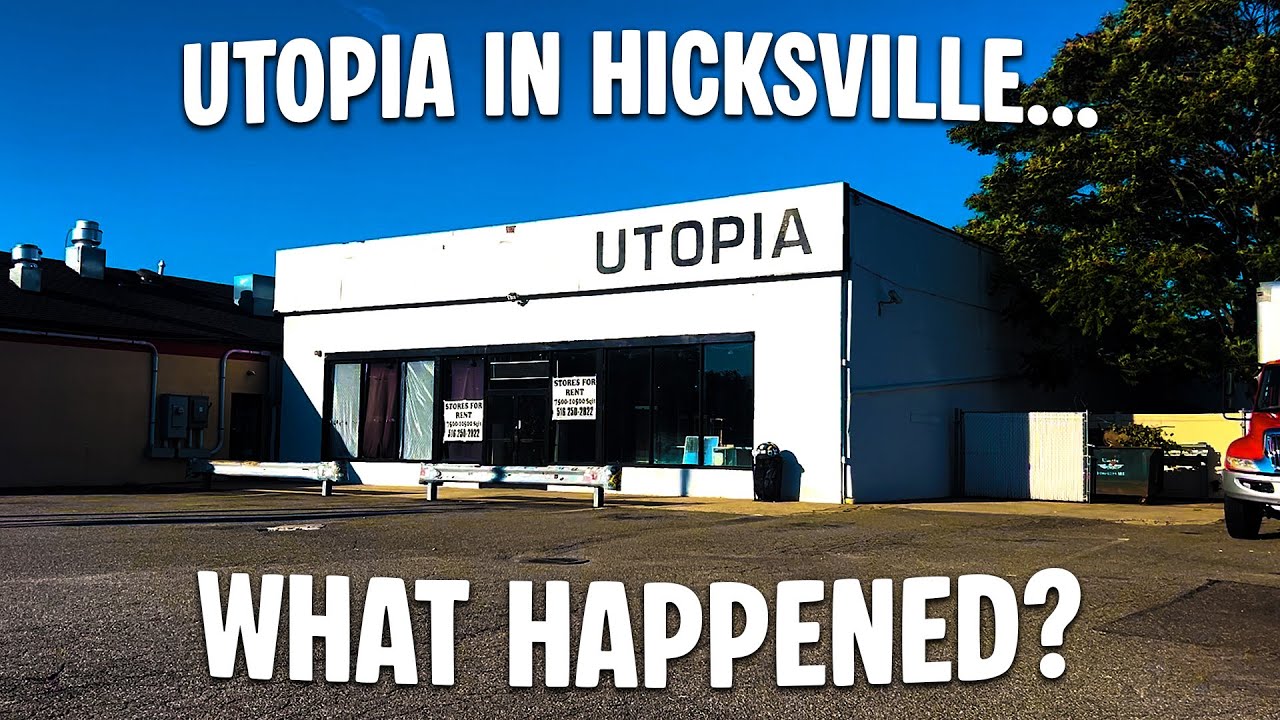 Utopia in Hicksville, Long Island... WHAT HAPPENED? - 2025 Tour - Grossman World