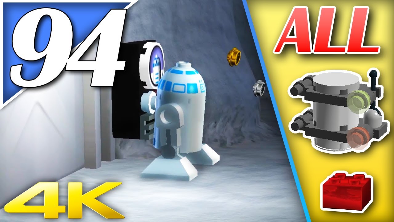 LEGO Star Wars: TCS (PC) [4K] | Part 94: Escape From Echo Base: Minikits/Red Brick |100% Walkthrough