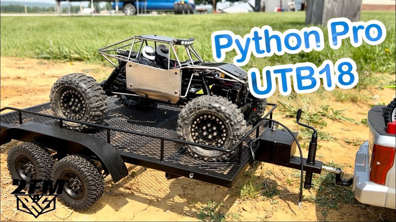 New Furitek Python for Axial Capra UTB18 Brushless Setup