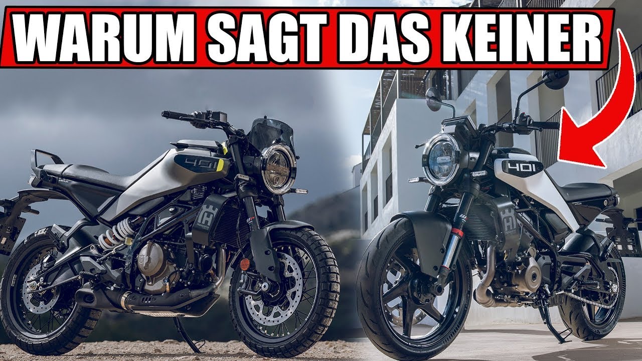 HUSQVARNA 401 SVARTPILEN UND VITPILEN 2024 MOTORRAD TEST