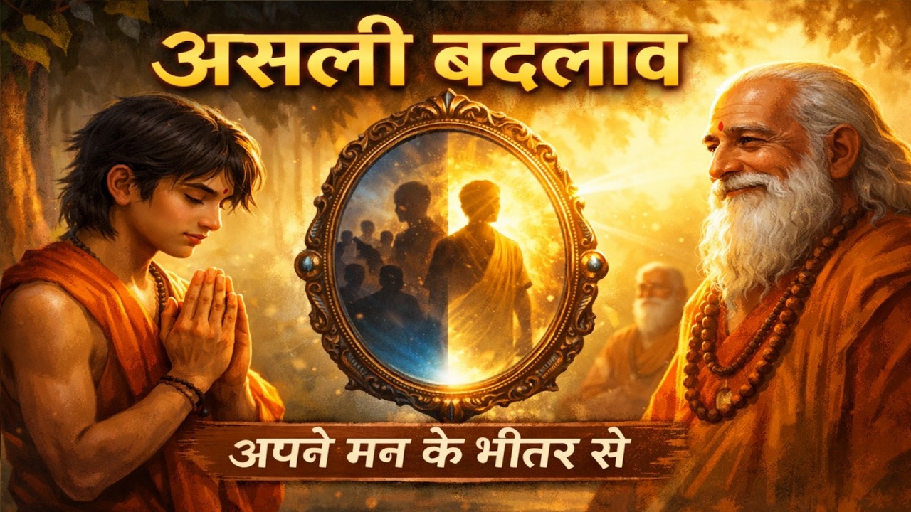गुरु का रहस्यमयी दर्पण | जब शिष्य ने सबकी सच्चाई देखी | Hindi Spiritual | hindi motivational story