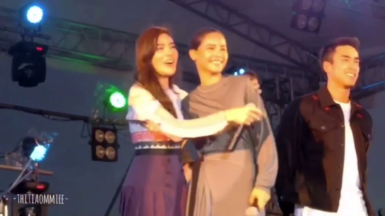 Kimberley, Yaya , Nadech , James Ma at Samui Festival 2017 ☘️🍀