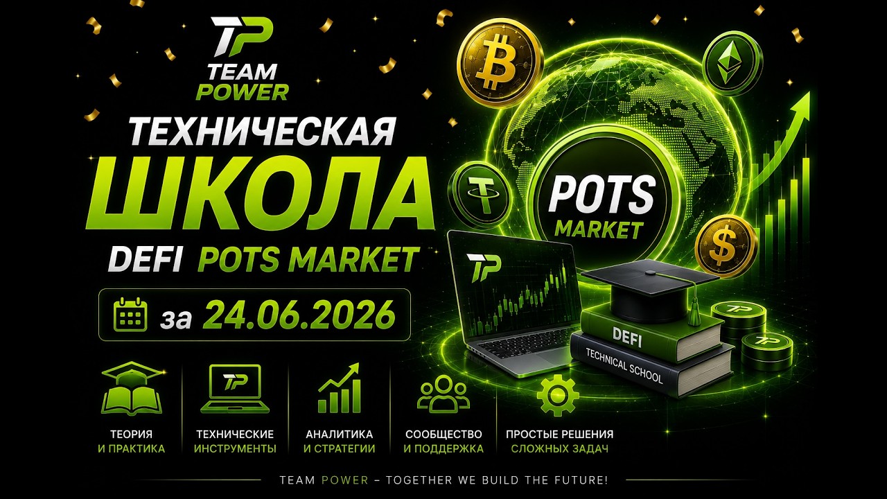 Техническая школа DEFI POTS MARKET