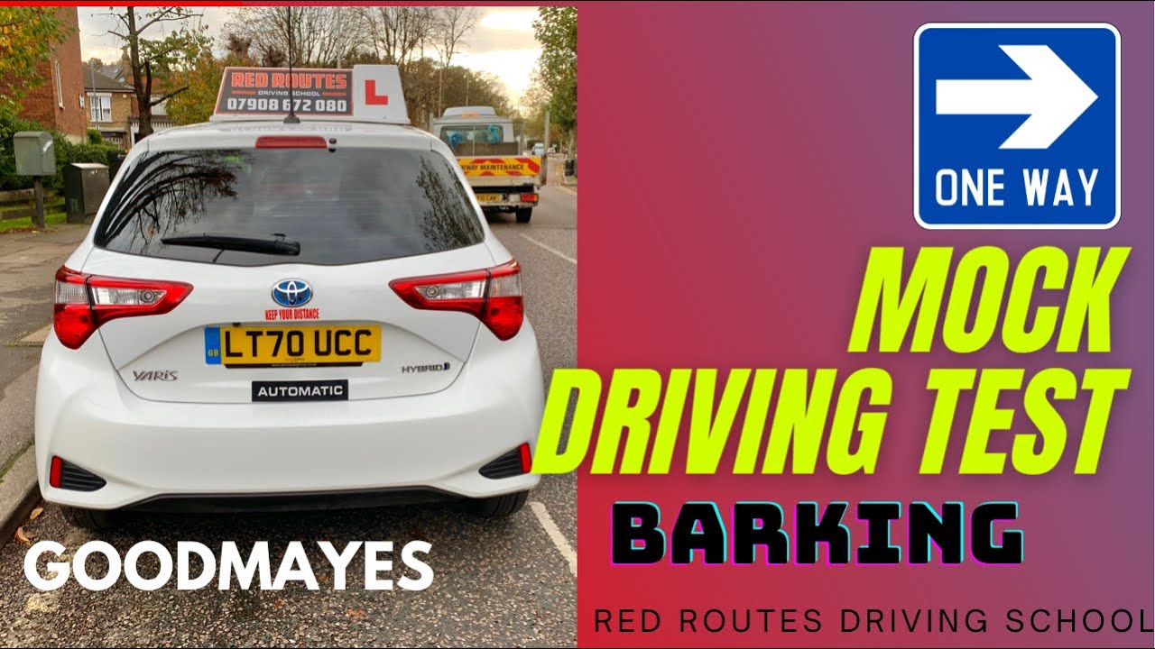 Barking Driving Test route 2021|Learner Failed his Mock Test|Barking morning time test Route