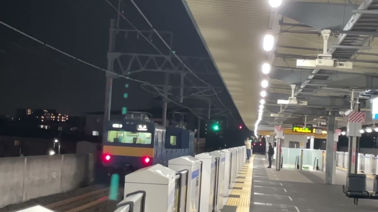 クモル145廃車回送 JR総持寺通過